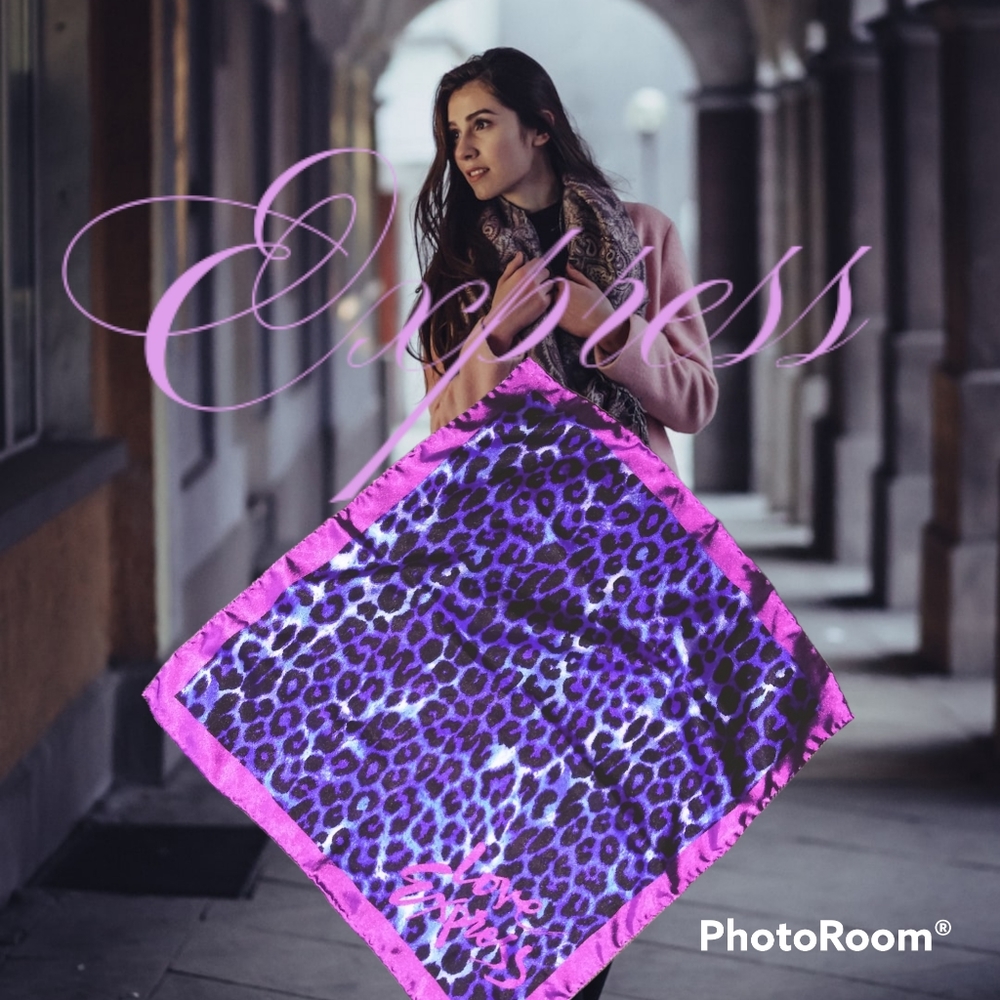 💜"Love Express" scarf